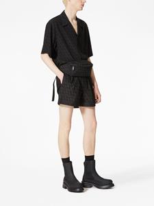 Valentino Heuptas met monogramprint - Zwart