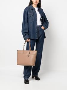 Calvin Klein Shopper met logobedel - Beige