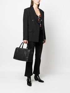 Zadig&Voltaire Shopper met slangenhuid-effect - Zwart