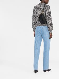 ISABEL MARANT Leren schoudertas - Zwart