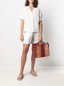 Sensi Studio Canasta Mexicana shopper - Oranje
