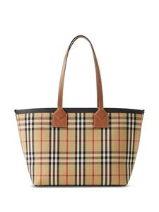 Burberry London kleine shopper - BRIAR BROWN/BLACK