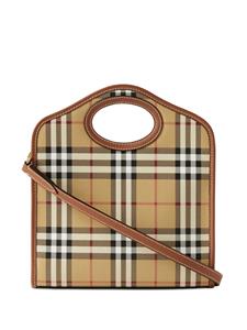 Burberry Geruite shopper - Beige