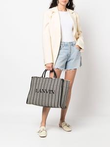 Lanvin Shopper met handgreep - Zwart