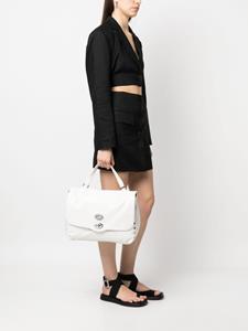 Zanellato Postina shopper met studs - Wit