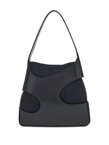 Ferragamo Canvas schoudertas - Zwart