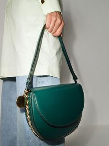Stella McCartney Frayme medium schoudertas - Groen