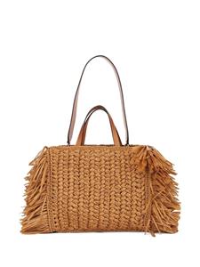 ETRO Shopper met geborduurd logo - Bruin