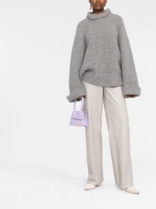 Jacquemus Le Chiquito tas met handgreep - Paars