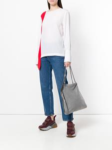 Stella McCartney licht grijze Falabella draagtas met zilveren ketting - Grijs