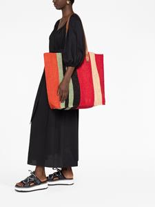 Colville Big Sister raffia shopper - Oranje