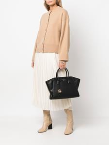 Michael Michael Kors Shopper met logoplakkaat - Zwart