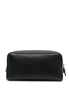 TOM FORD Toilettas met logoprint - Zwart