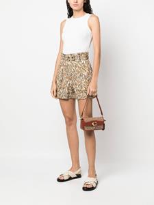 Coach Studio canvas schoudertas - Bruin