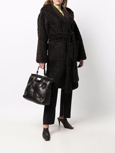 Maison Margiela Gewatteerde shopper - Zwart
