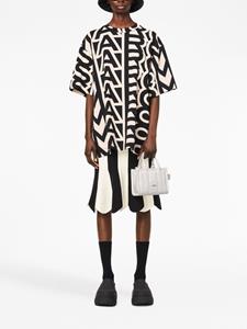 Marc Jacobs The Shiny Crinkle crossbody shopper - Wit