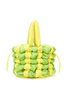 JW Anderson Geknoopte bucket-tas - Groen