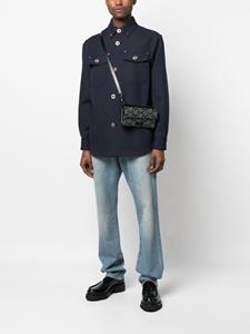 Versace Messengertas met monogramprint - Grijs