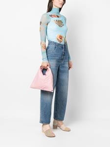 MM6 Maison Margiela Draagtas met logoplakkaat - Roze