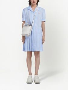 Marni Bucket shopper met geborduurd logo - Wit