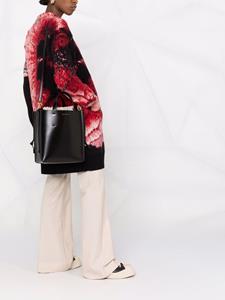 Marni Museo leren shopper - Zwart