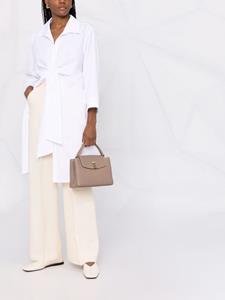 Bally Layka leren shopper - Bruin