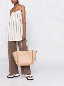 Michael Michael Kors Freya shopper met logoplakkaat - Beige