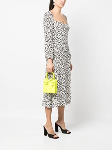Self-Portrait Shopper met strikdetail - Geel