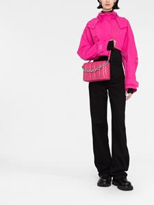 STAND STUDIO Leren clutch - Roze