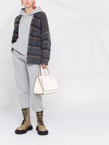 Valextra Passepartout shopper met handgreep - Beige