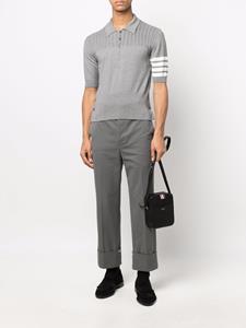 Thom Browne Cameratas met RWB-tab - Zwart