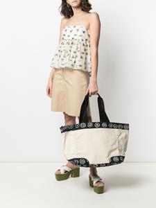 10 CORSO COMO Shopper met afwerking - Beige