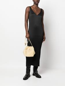 Jil Sander Schoudertas met trekkoord - Beige