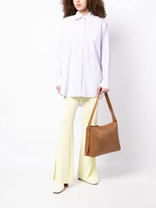Yu Mei Leren shopper - Bruin