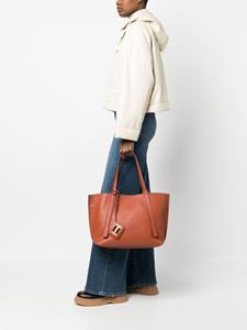 Hogan Leren shopper - Oranje