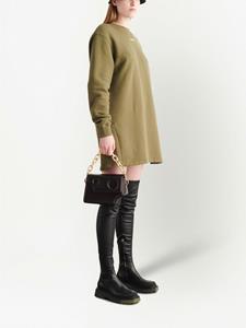 Off-White Schoudertas met logoprint - Zwart