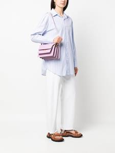 Marni Trunk leren schoudertas - Paars
