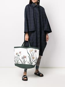 10 CORSO COMO Shopper met bloemenprint - Beige