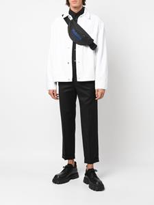 Alexander McQueen Heuptas met logoprint - Zwart