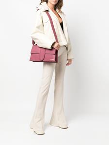 Jacquemus Le Bambino leren shopper - Paars