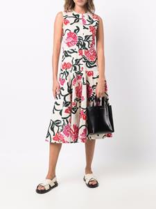 Marni Museo leren shopper - Zwart
