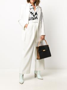 Tory Burch Lee Radziwill Double kleine schoudertas - Blauw