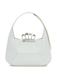 Alexander McQueen Hobo leren shopper - Wit