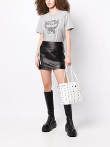 MCM Kleine Liz omkeerbare shopper - Wit