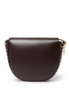 Stella McCartney Frayme logo-embossed shoulder bag - Bruin
