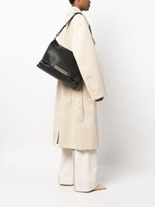 Victoria Beckham large Chain Pouch leather shoulder bag - Zwart