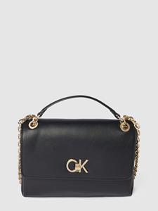 CK Calvin Klein Handtas met labelapplicatie, model 'RE-LOCK'