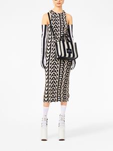 Marc Jacobs The Striped Tote shopper - Zwart