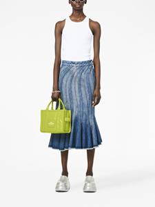 Marc Jacobs The Shiny Crinkle Tote kleine shopper - Groen