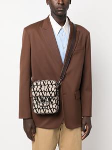 Valentino Toile Iconographe Vlogo messenger bag - Beige